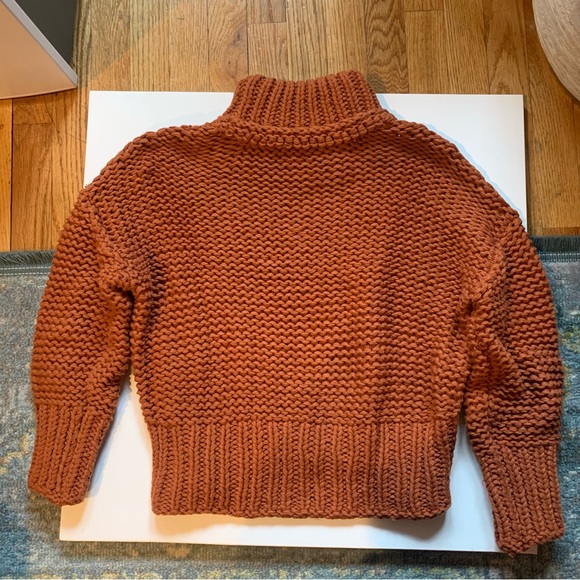 Like New! Free People My Only Sunshine Turtleneck Sweater - Picture 5 of 8